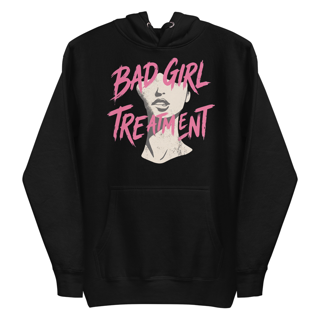 BAD GIRL TREATMENT GRUNGE HOODIE