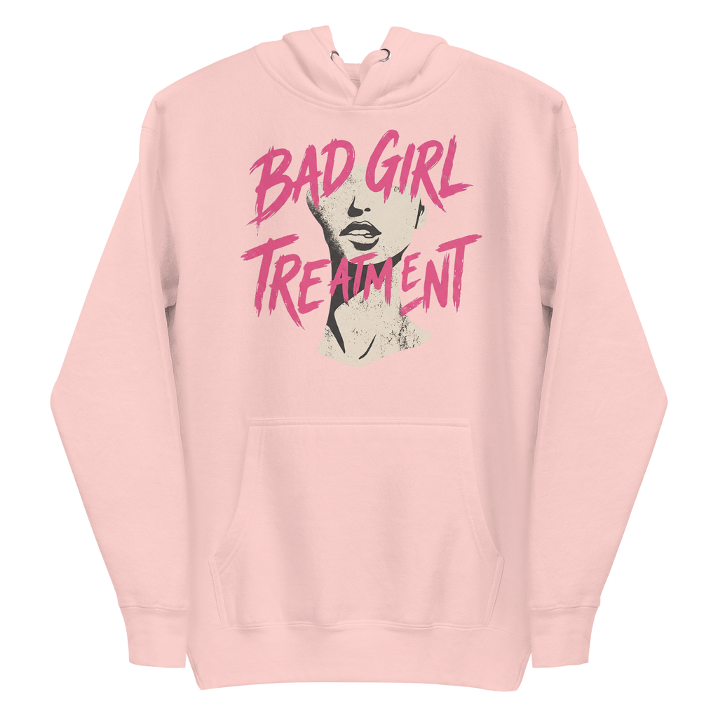 BAD GIRL TREATMENT GRUNGE HOODIE