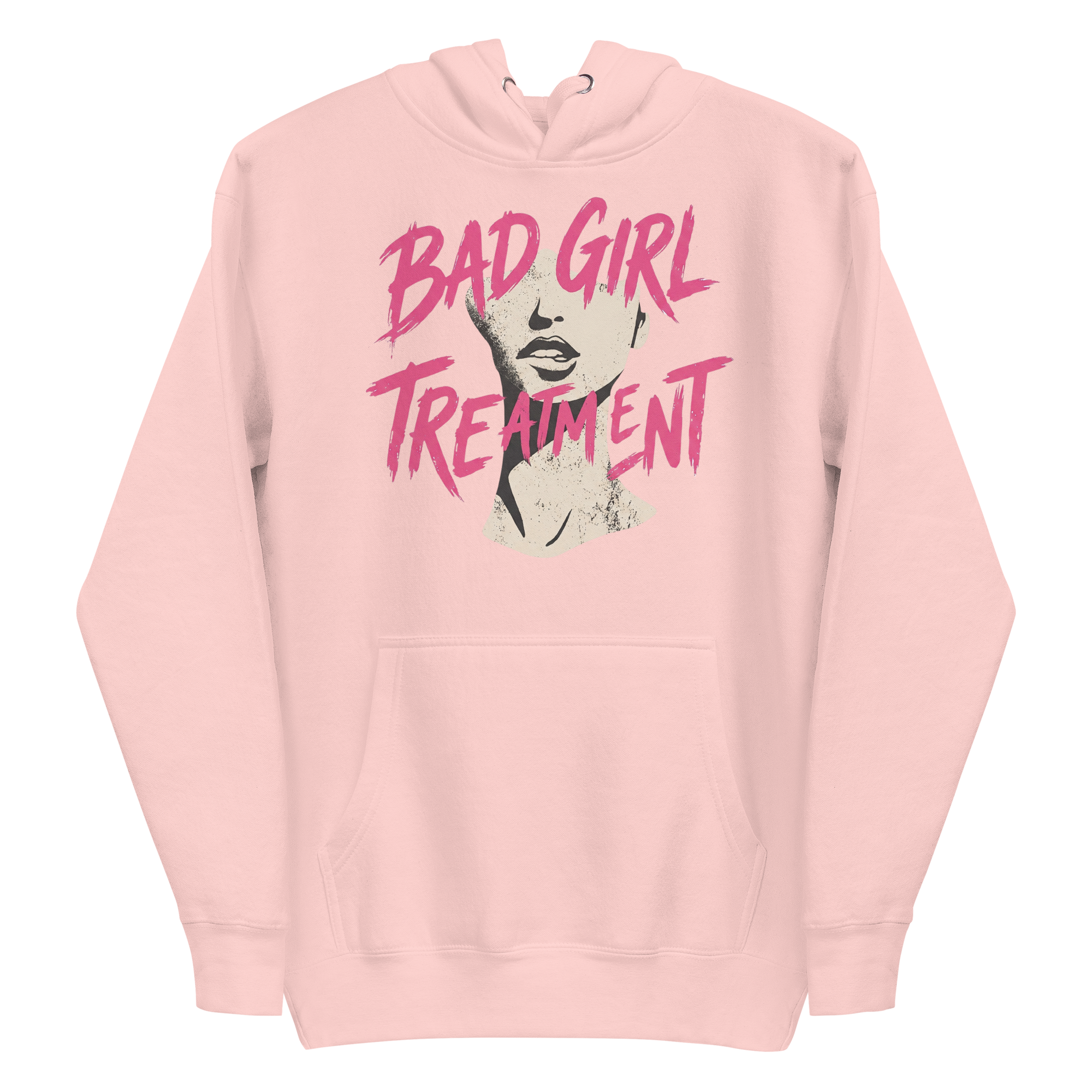 BAD GIRL TREATMENT GRUNGE HOODIE