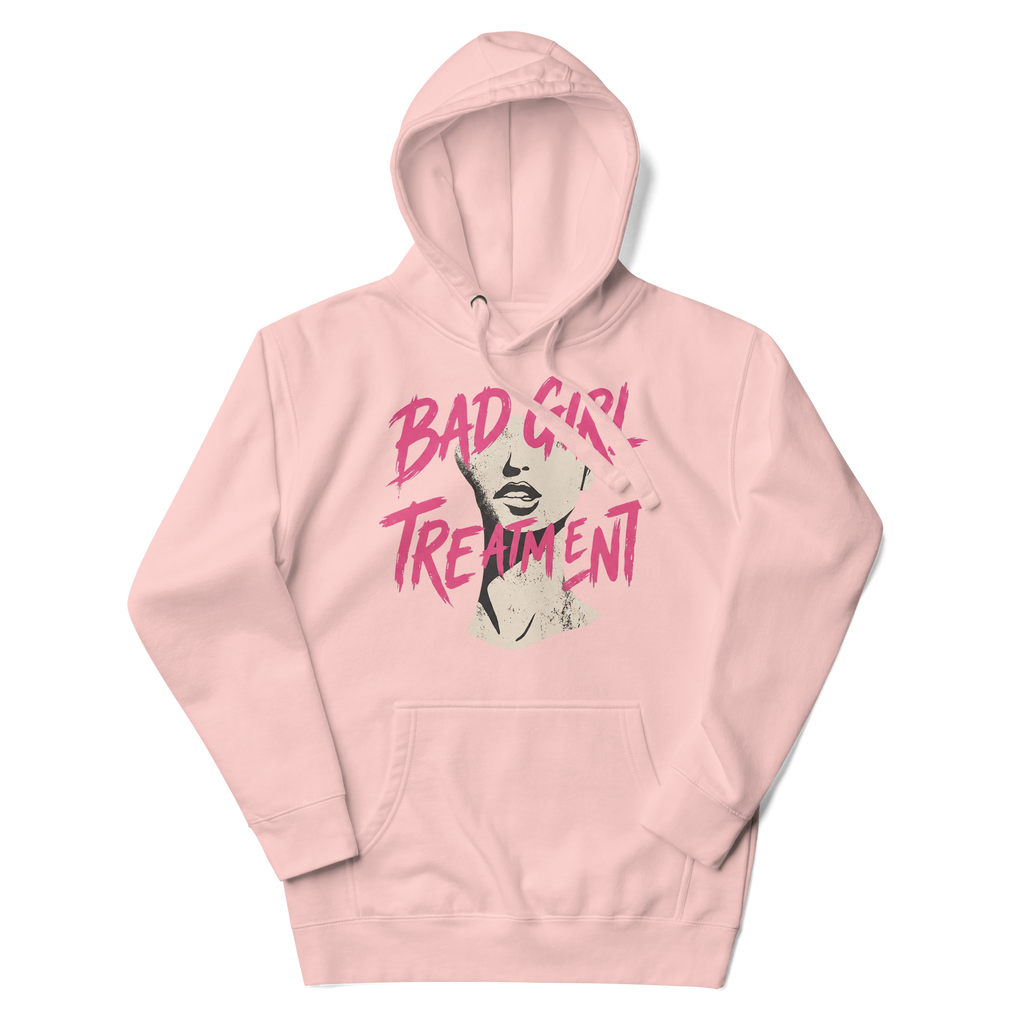 BAD GIRL TREATMENT GRUNGE HOODIE
