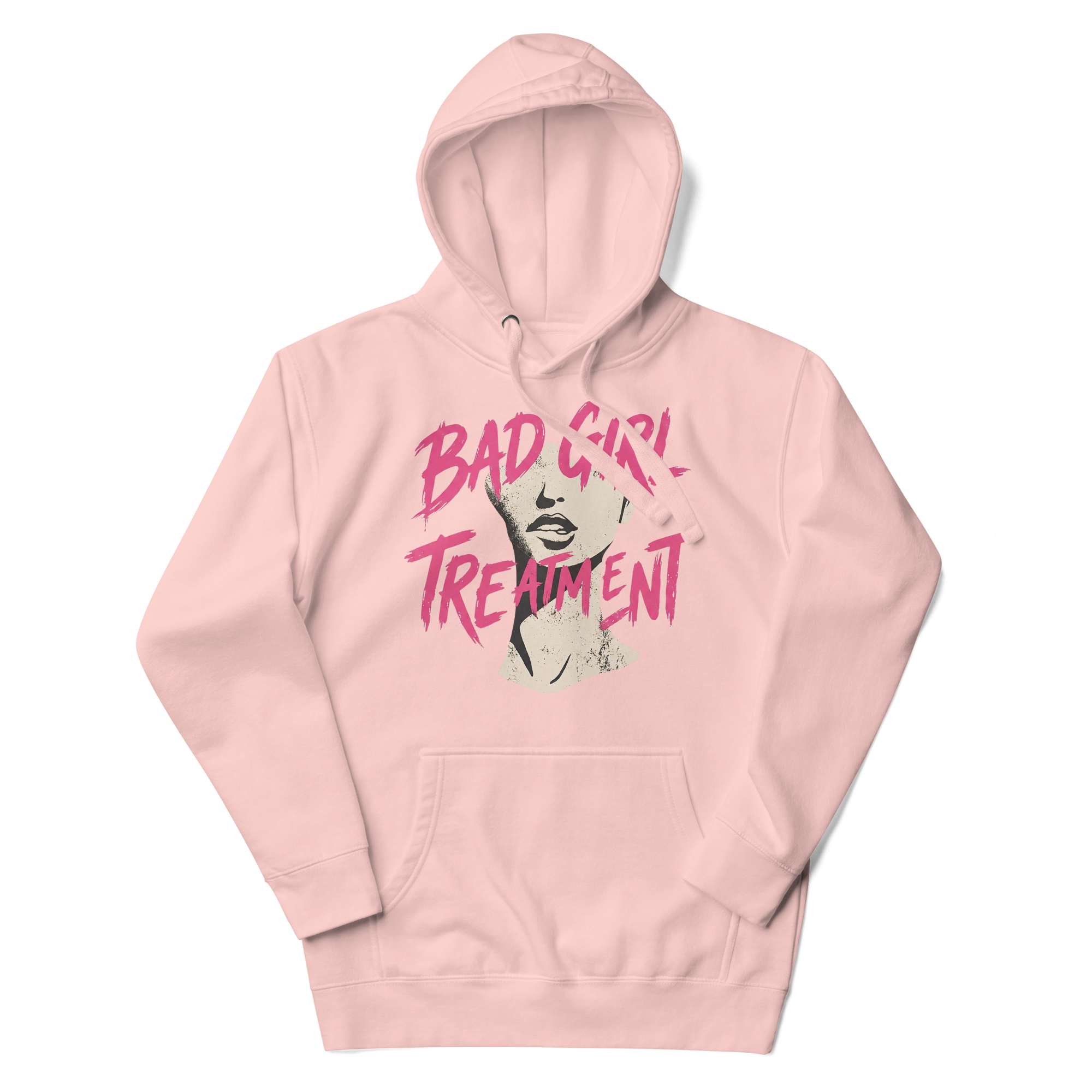 BAD GIRL TREATMENT GRUNGE HOODIE