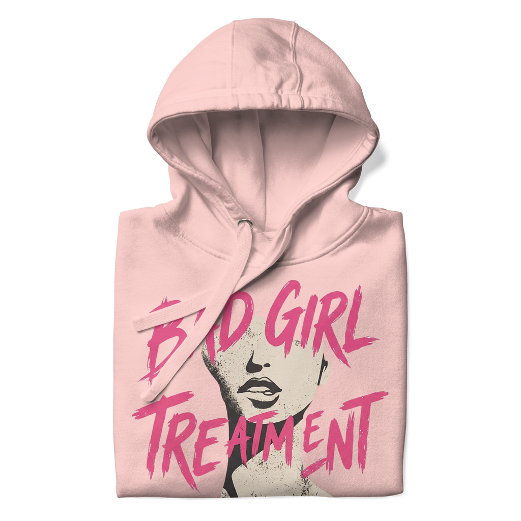 BAD GIRL TREATMENT GRUNGE HOODIE