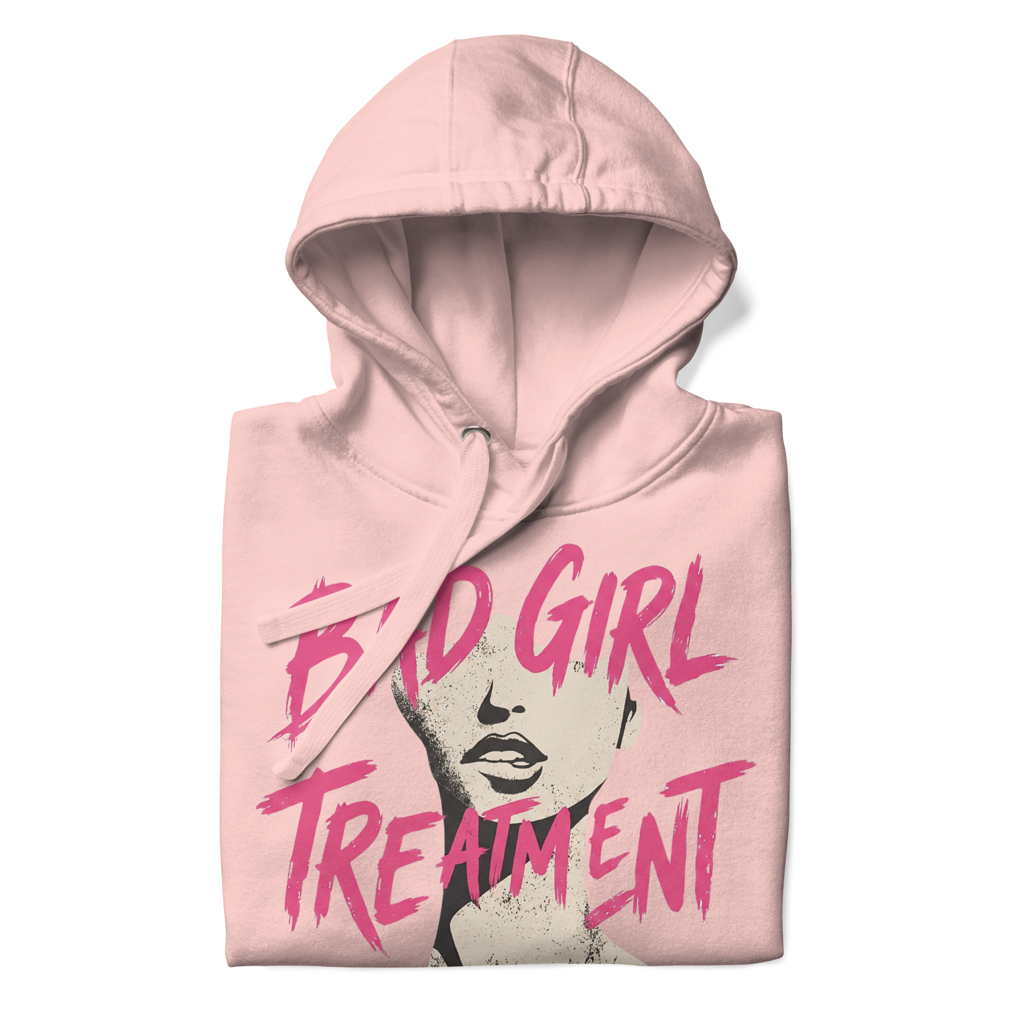 BAD GIRL TREATMENT GRUNGE HOODIE