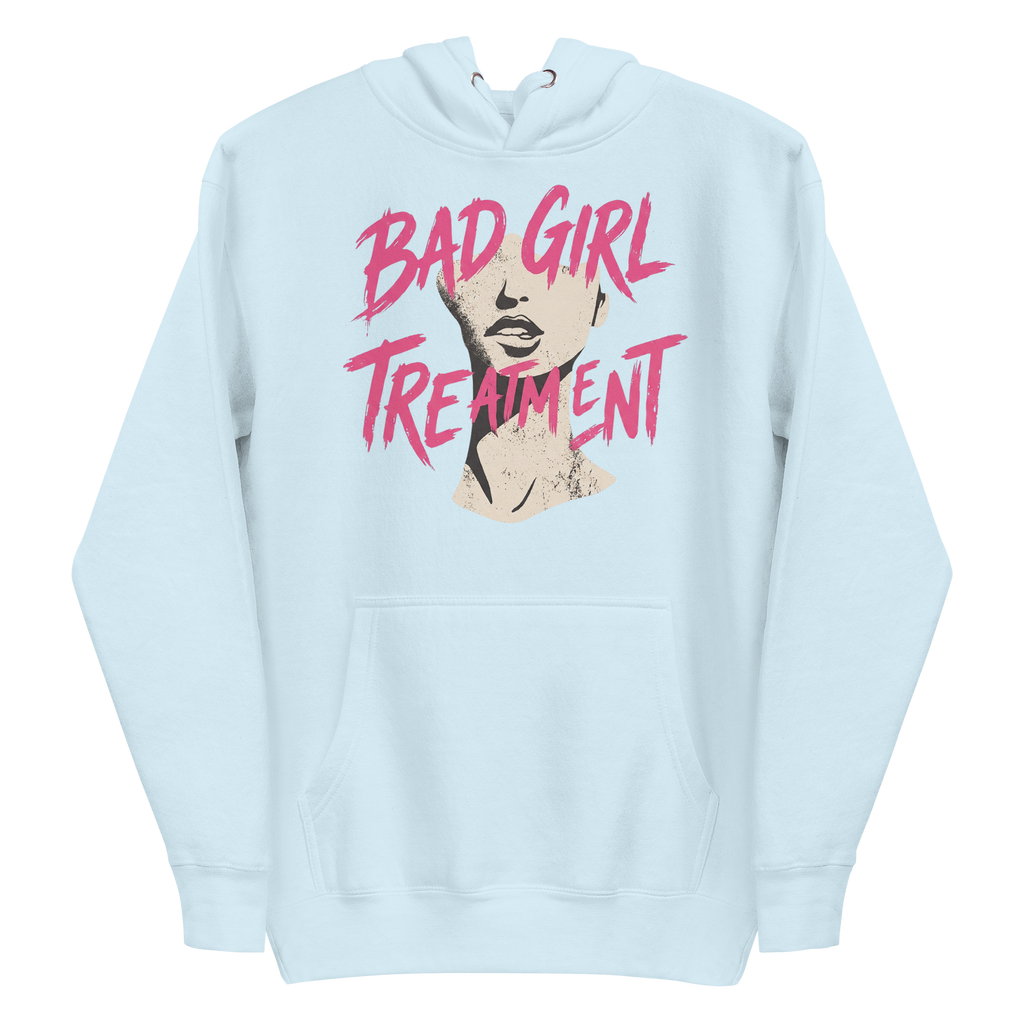 BAD GIRL TREATMENT GRUNGE HOODIE