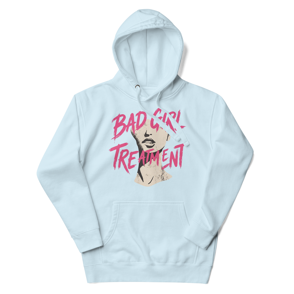 BAD GIRL TREATMENT GRUNGE HOODIE