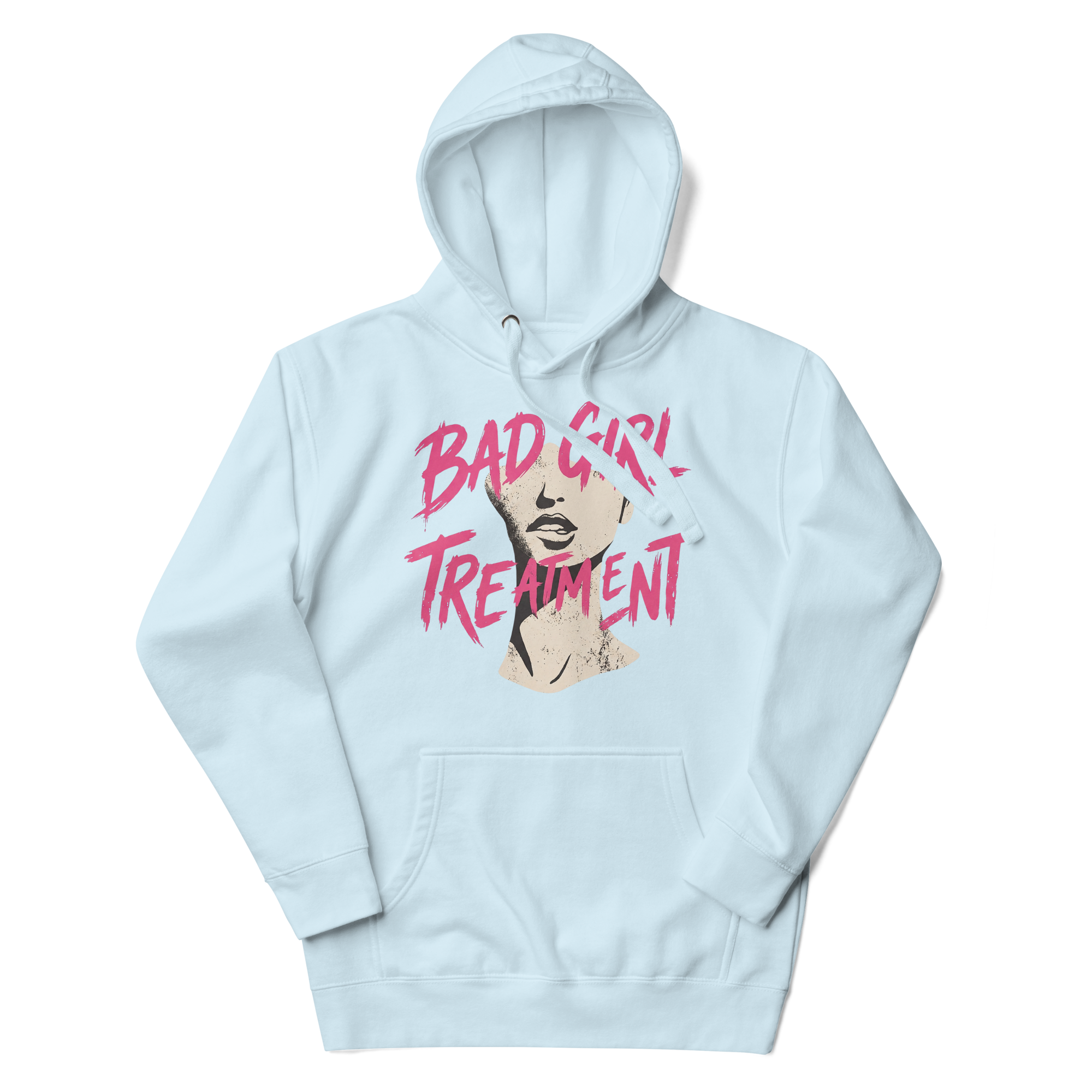 BAD GIRL TREATMENT GRUNGE HOODIE