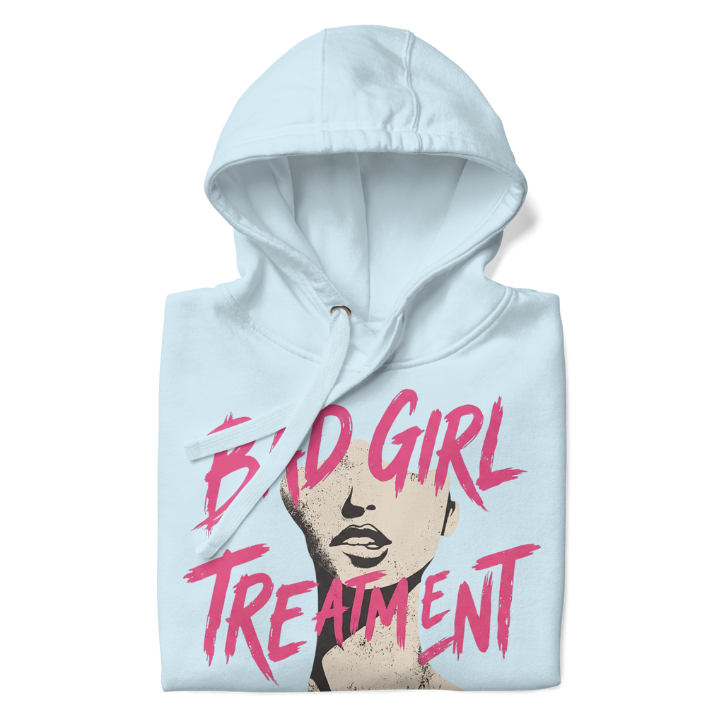 BAD GIRL TREATMENT GRUNGE HOODIE